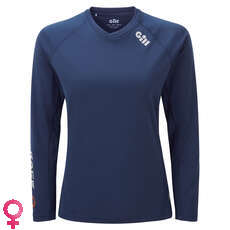 Camiseta De Manga Larga Para Mujer Gill - Azul - Rs37W