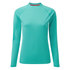 Camiseta De Manga Larga Para Mujer Gill Uv Tec - Turquesa - Uv011W