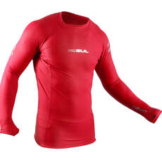 Rashguard De Manga Larga Gul Evorace - Rojo - Ev0126-B6
