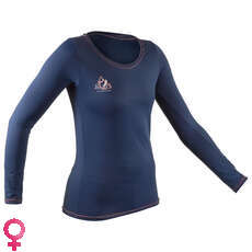 Camiseta De Manga Larga Para Mujer Gul Fit Rashvest - Azul - Rg0370-B7 Camiseta De Manga Larga Para Mujer Gul Fit Rashvest - Azul - Rg0370-B7