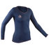 Camiseta De Manga Larga Para Mujer Gul Fit Rashvest - Azul - Rg0370-B7