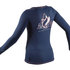 Camiseta De Manga Larga Para Mujer Gul Fit Rashvest - Azul - Rg0370-B7