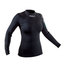 Gul Mujer Code Zero 3Mm Thermo Wetsuit Top - Negro - Ac0113-B7