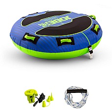 Paquete Remolcable Jobe Breeze Para 1 Persona - Azul / Verde Paquete Remolcable Jobe Breeze Para 1 Persona - Azul / Verde