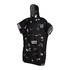 Poncho / Forro Polar / Bata Cambiante Mystic Allover Print - Negro