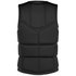 Chaleco De Impacto Mystic Brand Wake Boarding Con Cremallera Frontal - Negro