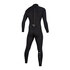Traje De Neopreno Plano Mystic Brand De 3/2 Mm Con Cremallera Trasera - Negro