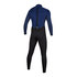 Mystic Brand Traje De Neopreno Plano Con Cremallera Trasera De 3/2 Mm - Azul Marino