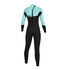 Traje De Neopreno Completo Mystic Para Mujer De 3/2 Mm Con Cierre Plano Y Espalda Plana - Verde Menta