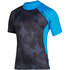 Mystic Crossfire Shortsleeve Rash Vest - Azul - 200148