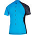 Mystic Crossfire Shortsleeve Rash Vest - Azul - 200148