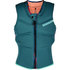 Chaleco De Impacto Mystic Para Mujer Diva Kite Surf Front-Zip Impact - Teal