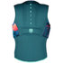 Chaleco De Impacto Mystic Para Mujer Diva Kite Surf Front-Zip Impact - Teal