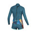 Traje De Neopreno Mystic Womens Diva 2 / 2Mm Con Cremallera En La Espalda Y Brazo Largo - Verde Azulado