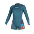 Traje De Neopreno Mystic Womens Diva 2 / 2Mm Con Cremallera En La Espalda Y Brazo Largo - Verde Azulado