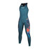 Traje De Neopreno Largo Para Mujer Mystic Diva 2 / 2Mm Back-Zip Long John - Teal