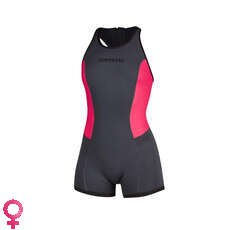 Traje De Neopreno Corto Para Mujer Mystic Diva 2 / 2Mm Con Cremallera Trasera - Gris Fantasma Traje De Neopreno Corto Para Mujer Mystic Diva 2 / 2Mm Con Cremallera Trasera - Gris Fantasma