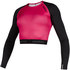 Mystic Diva Longsleeve Crop Top Rashvest Para Mujer - Azelea 190102