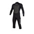 Traje De Neopreno Mystic Brand 3 / 2Mm Brazo Largo Pierna Corta Cremallera Trasera Flatlock - Negro
