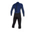 Traje De Neopreno Mystic Brand, 3 / 2Mm, Brazo Largo, Pierna Corta, Cremallera Trasera, Flatlock - Azul Marino