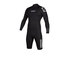 Traje De Neopreno Mystic Star 3 / 2Mm Con Doble Cremallera Frontal Y Brazo Largo Corto - Negro