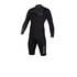 Traje De Neopreno Mystic Marshall 3/2 Longarm Shorty Front Zip - Negro / Menta