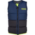 Chaleco De Impacto Mystic Marshall Wake Boarding Con Cremallera Frontal - Azul Marino / Lima