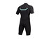 Traje De Neopreno Mystic Marshall 3/2 Shorty Front Zip - Negro / Menta