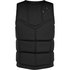 Chaleco De Impacto Mystic Star Wake Boarding Con Cremallera Frontal - Negro