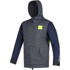 Mystic Voltage Sweat Sudadera Con Capucha De Neopreno De 4 Mm - Azul Marino / Lima