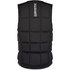 Chaleco De Impacto Mystic Voltt Wake Boarding Con Cremallera Frontal - Negro