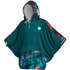 Bata Cambiante De Poncho Para Mujer Mystic - Verde Azulado