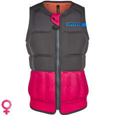 Chaleco De Impacto Mystic Para Mujer Diva Wake Boarding Front-Zip Impact - Phantom Grey