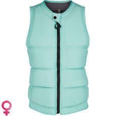 Chaleco De Impacto Mystic Para Mujer Star Wake Boarding Front-Zip Impact - Mist Mint Chaleco De Impacto Mystic Para Mujer Star Wake Boarding Front-Zip Impact - Mist Mint