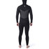 Rip Curl Dawn Patrol 5 / 4Mm Traje De Neopreno Con Cremallera En El Pecho Wsm9Bm- Negro