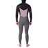 Rip Curl Dawn Patrol 5 / 4Mm Traje De Neopreno Con Cremallera En El Pecho Wsm9Bm- Negro