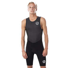 Rip Curl Dawn Patrol Short-Zip Short John Wetsuit - Negro - Wsp9Dm