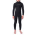 Traje De Neopreno Rip Curl Junior Dawn Patrol 5 / 3Mm Con Cremallera En El Pecho - Negro
