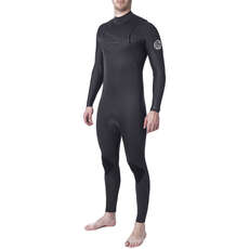 Traje De Neopreno Con Chest Zip Rip Curl Dawn Patrol Perf 5 / 3Mm Wsm9Xm - Carbón Traje De Neopreno Con Chest Zip Rip Curl Dawn Patrol Perf 5 / 3Mm Wsm9Xm - Carbón