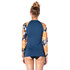 Rip Curl Mujer Ls Uv Rash Top - Sunsetter Blue - Wlu9Lw