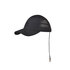 Typhoon Fast Dry Sailing Cap Con Clip Y Cordón - Negro