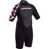 Traje De Neopreno Corto Corto Typhoon Storm Girls 3 Mm - Rosa Brillante - 250953