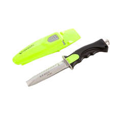 Cuchillo De Cincel Typhoon 12 Cm Divers - Amarillo