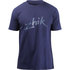 Camiseta De Algodón Zhik - Azul Marino - Ate-0730