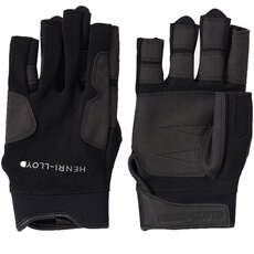 Henri Lloyd Deck Grip Guantes De Vela Cortos Para Dedos - Negro Henri Lloyd Deck Grip Guantes De Vela Cortos Para Dedos - Negro