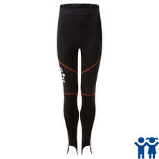 Gill Junior Hydrophobe Dinghy Sailing Pantalones - Negro - 5007J Gill Junior Hydrophobe Dinghy Sailing Pantalones - Negro - 5007J