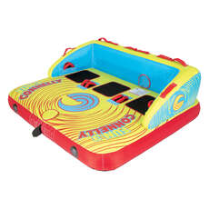 Connelly Fun 3 Rider - Tubo De Remolque Bidireccional - Amarillo