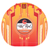 Connelly Hot Rod 2 Rider Ultra-Plush Tubo De Cubierta Cóncava - Naranja
