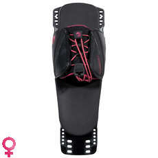 Connelly Womens Lace Adjustable Rear Toe Plate Encuadernación De Esquí Acuático - Negro