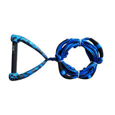Hyperlite 25 Ft Riot Surf Rope Con Mango - Azul Hyperlite 25 Ft Riot Surf Rope Con Mango - Azul